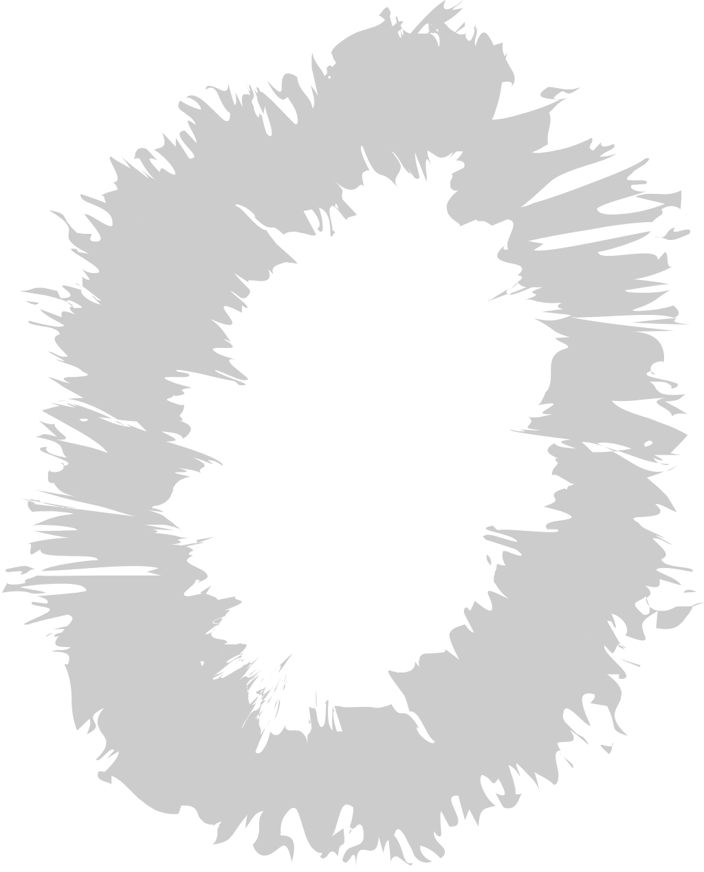 Number-grunge-chalk-0-free-vector