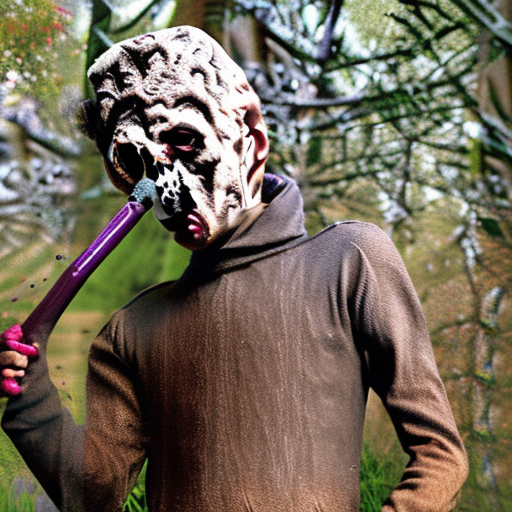 A full body full face shot of a scary creepy android, state of decay and brittle, frail, sneezing, raptured dried dead body, lost in wild forest, rustic old prosthetics, covered in lush, mold, fungus, cracked face, wild flowers and nature, moss, hyper realistic, highly detailed, depth of field, aura of power, renaissance painting,