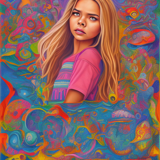 Dive into the vibrant world of caricature art and craft a visually stimulating image that captures the idiosyncratic charm and signature style of a exaggerated jenna ortega (wednesday adams) , highlighting their distinctive features in an exaggerated yet playful manner, creating a comical and affectionate nod to their persona. --v 6. 0