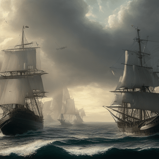 Photo of a ultra realistic sailing ship, dramatic light, pale sunrise, cinematic lighting, battered, low angle, trending on artstation, 4k, hyper realistic, focused, extreme details, unreal engine 5, cinematic, masterpiece, art by studio ghibli, intricate artwork by albrecht durer