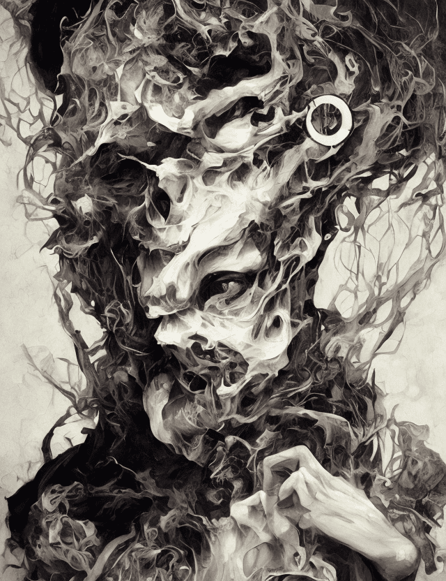 Modern young boy japanese ink painting in black, in the style of kathrin longhurst, n. C. Wyeth, energetic gestures, dino valls, dynamic and action-packed, clockpunk, action paintings --ar 33:64 --stylize 750 --v 6
