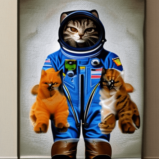Realistic, ((masterpiece, best quality) ), cute cat in astronaut suite, ultra-high-definition, (masterpiece:1. 5) (best quality:1. 5)