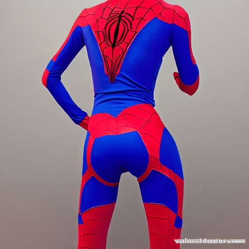 Spandex spider-girl