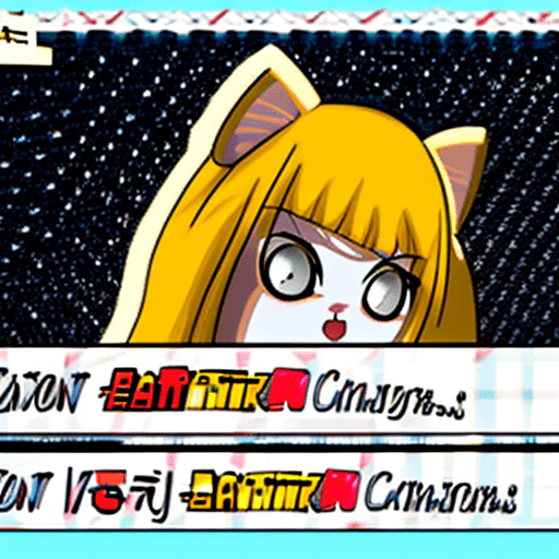 Catgirl lies at bad, crying