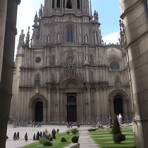 La catedral de santiago de compostela al estilo harry potter