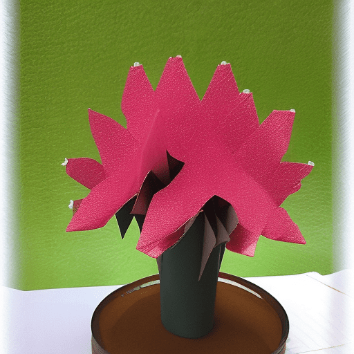 Cherry blossom bouquet, origami