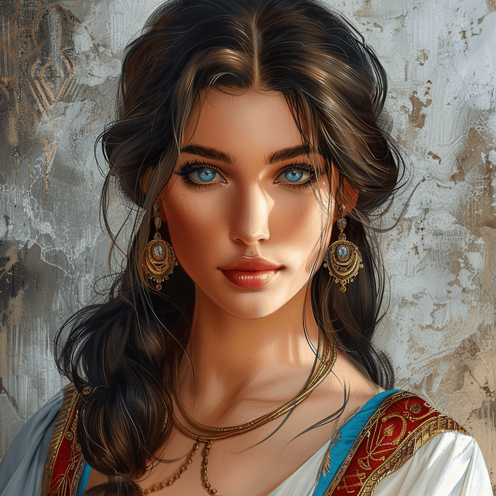 Greek beauty. . .