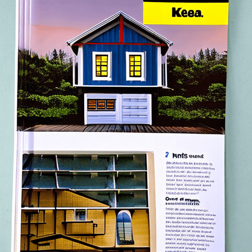 Ikea instruction manual for a loss adjuster with a picture of a house and a man