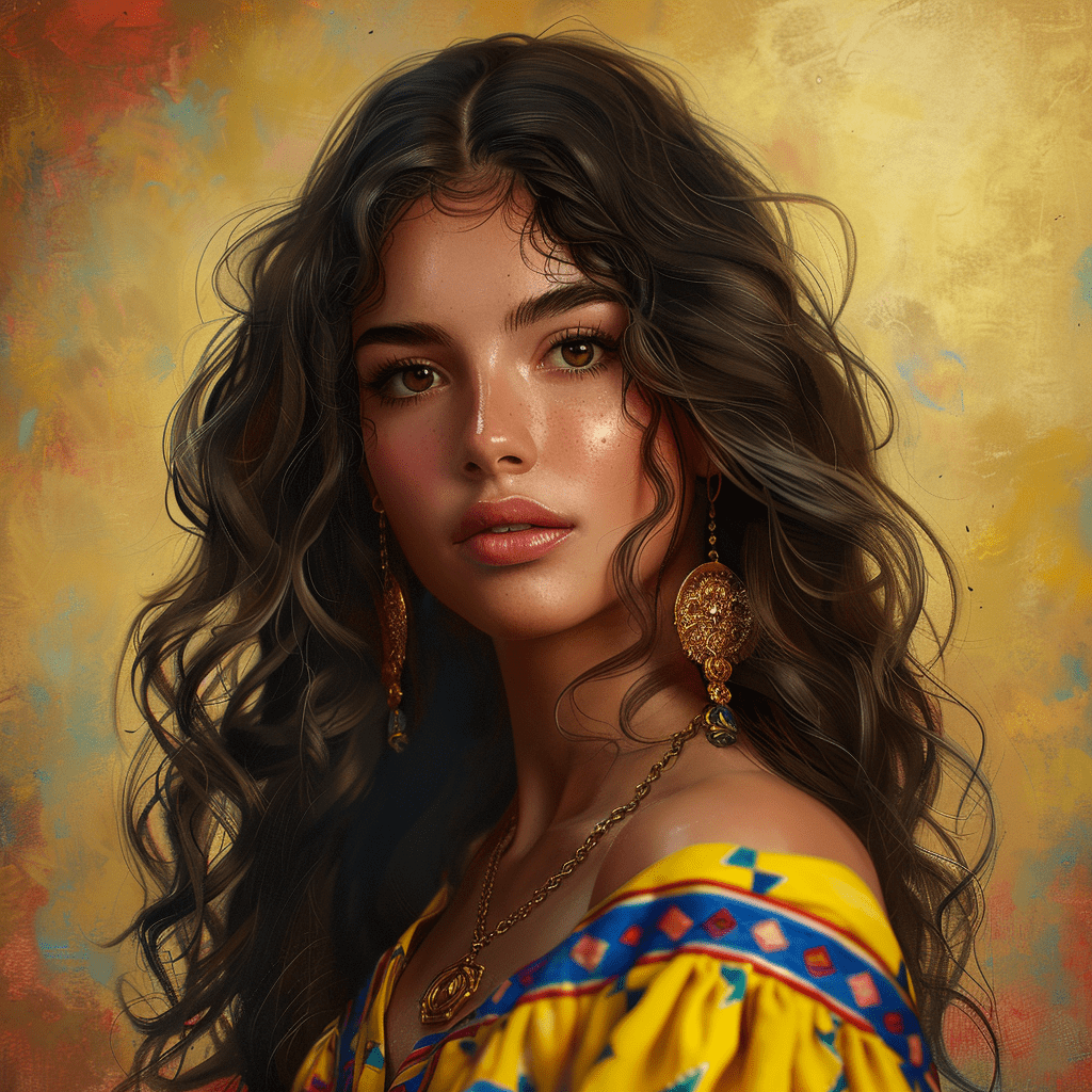 Colombian beauty. . . .