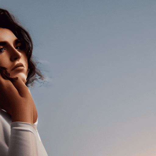 Photo of a ultra realistic beautiful latin woman, brunette wavy hair, dramatic light, pale sunrise, cinematic lighting, battered, low angle, 4k, hyper realistic, focused, extreme details