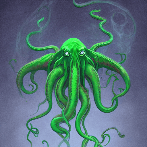High resolution photo of cthulhu