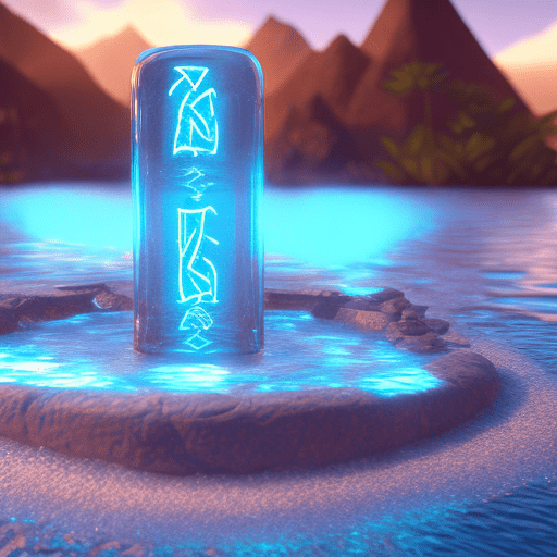 Inca empire style, isolated transparent objects emerging with ancient water elemental rune spells, glowing aqua blue, unreal engine, maxon cinema 4d, very detailed