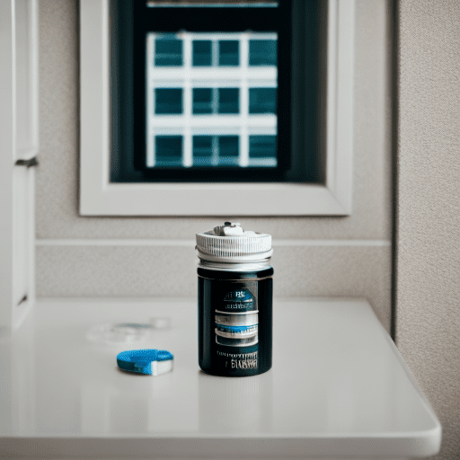 Photograph, productive view, toothpaste container, sony a7r iv with a fe 50mm f/1. 2 gm lens, natural lighting, contrast --ar 9:16 --style raw --stylize 200 --v 6