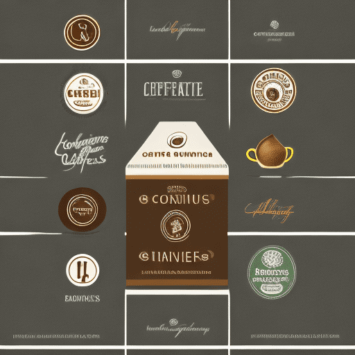 Design three different logo concepts for a premium coffee brand targeting gourmet enthusiasts and connoisseurs. The brand focuses on quality, fair trade, and delivering a sophisticated coffee experience. The logos should communicate luxury and professionalism, using a balance between modern and classic design elements. Use a color palette inspired by coffee (browns) , nature (greens) , sunshine (warm yellows) , and hints of blue for a fresh, clean feel. The logo can incorporate text or symbols, or a combination of both, and should reflect a sleek, sophisticated tone. The audience ranges from coffee shop owners to direct online consumers. Style preferences lean towards a blend of geometric and organic forms, with a luxurious, sophisticated, yet approachable aesthetic