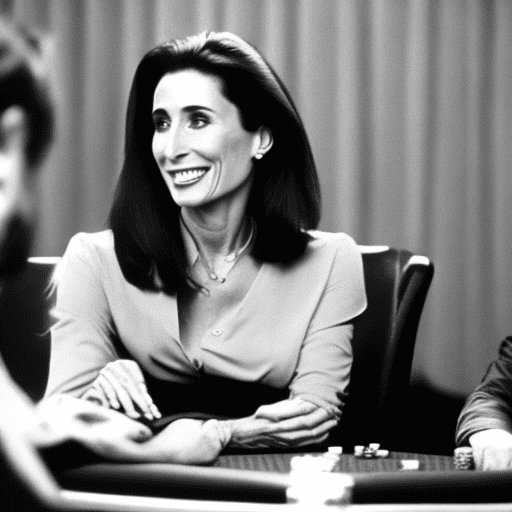 Mimi rogers playing poker