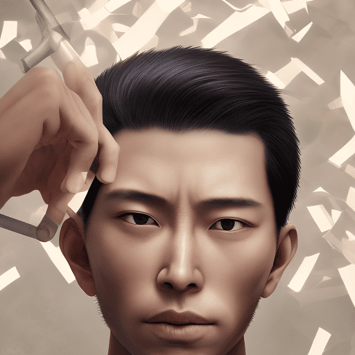 Suguru getou, handsome, dark eyes, dark hair, ponytail, high quality, realistic, photo, jujutsu kaisen, 8k, hyper-realistic atmospheres