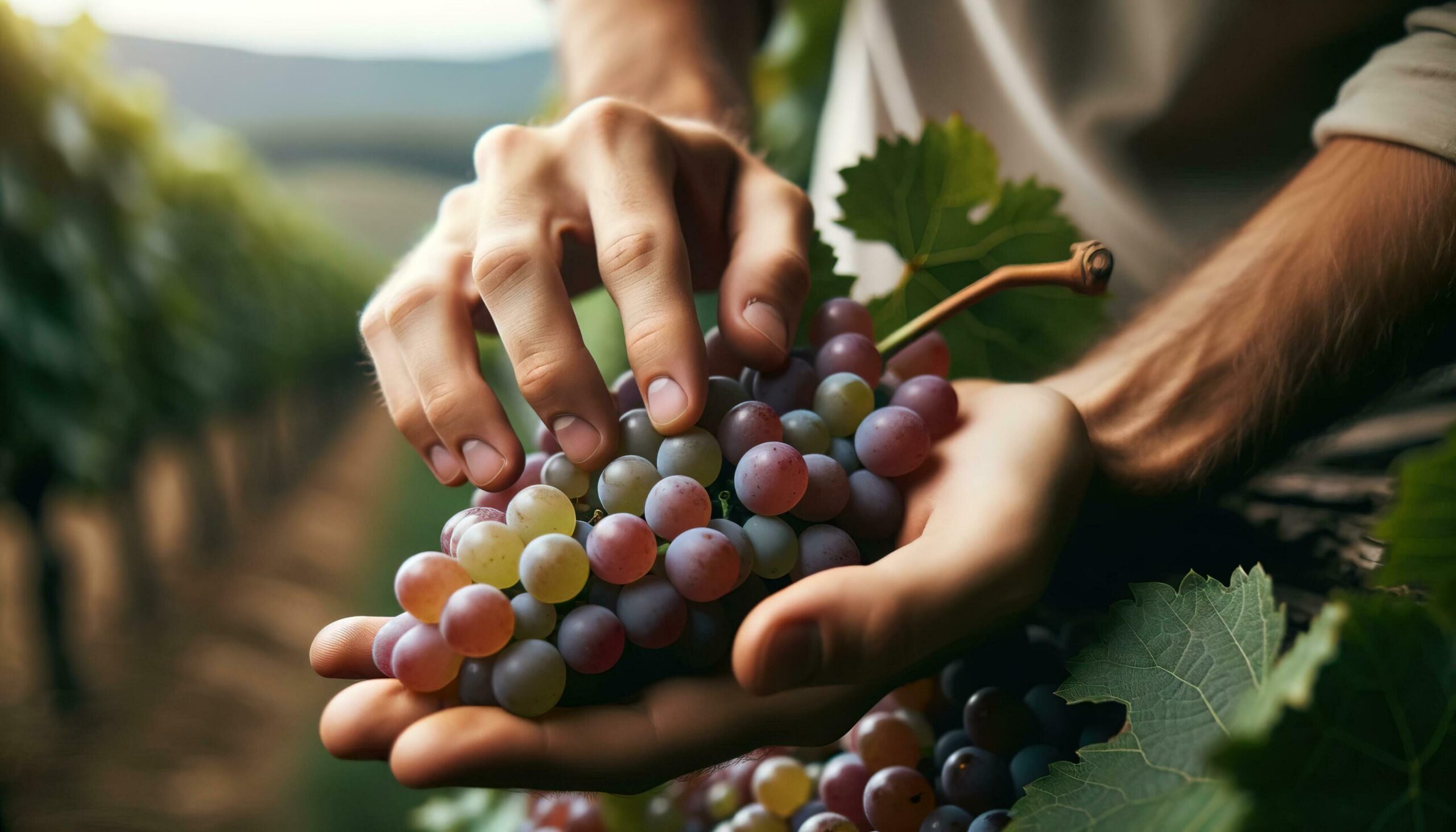 Ai-generated-a-winemaker-examining-fruit-in-preparation-for-the-harvest-season-generative-ai-free-photo