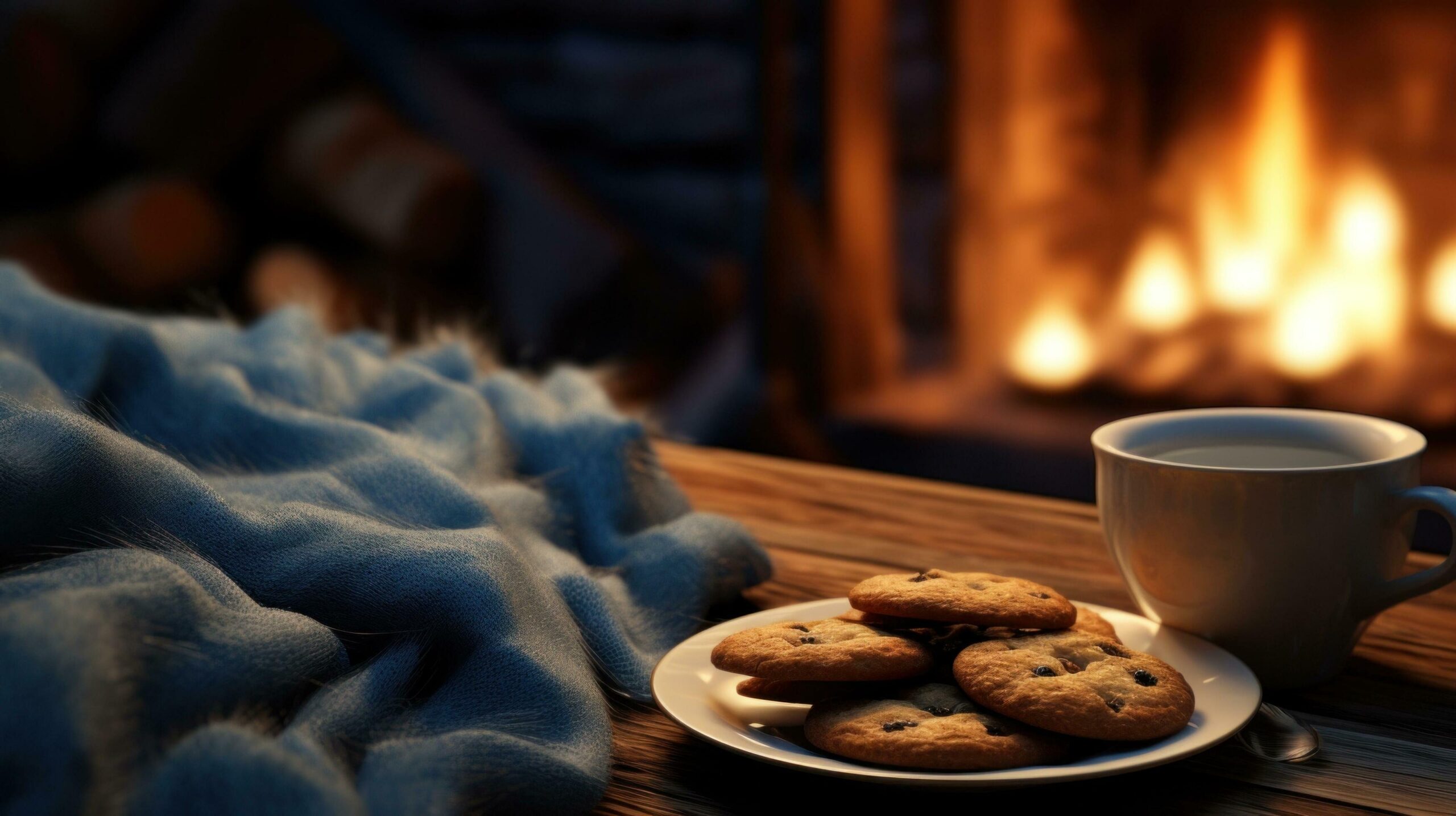 Ai-generated-coffee-cup-with-steam-coming-out-of-it-at-a-tea-shop-free-photo