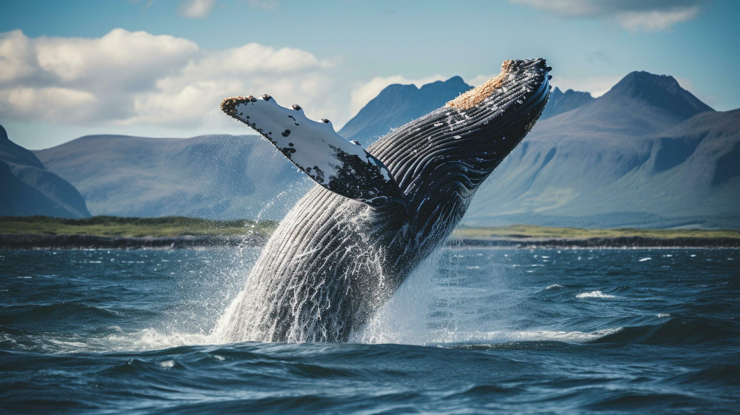 Ai-generated-humpback-whale-in-the-sea-free-photo