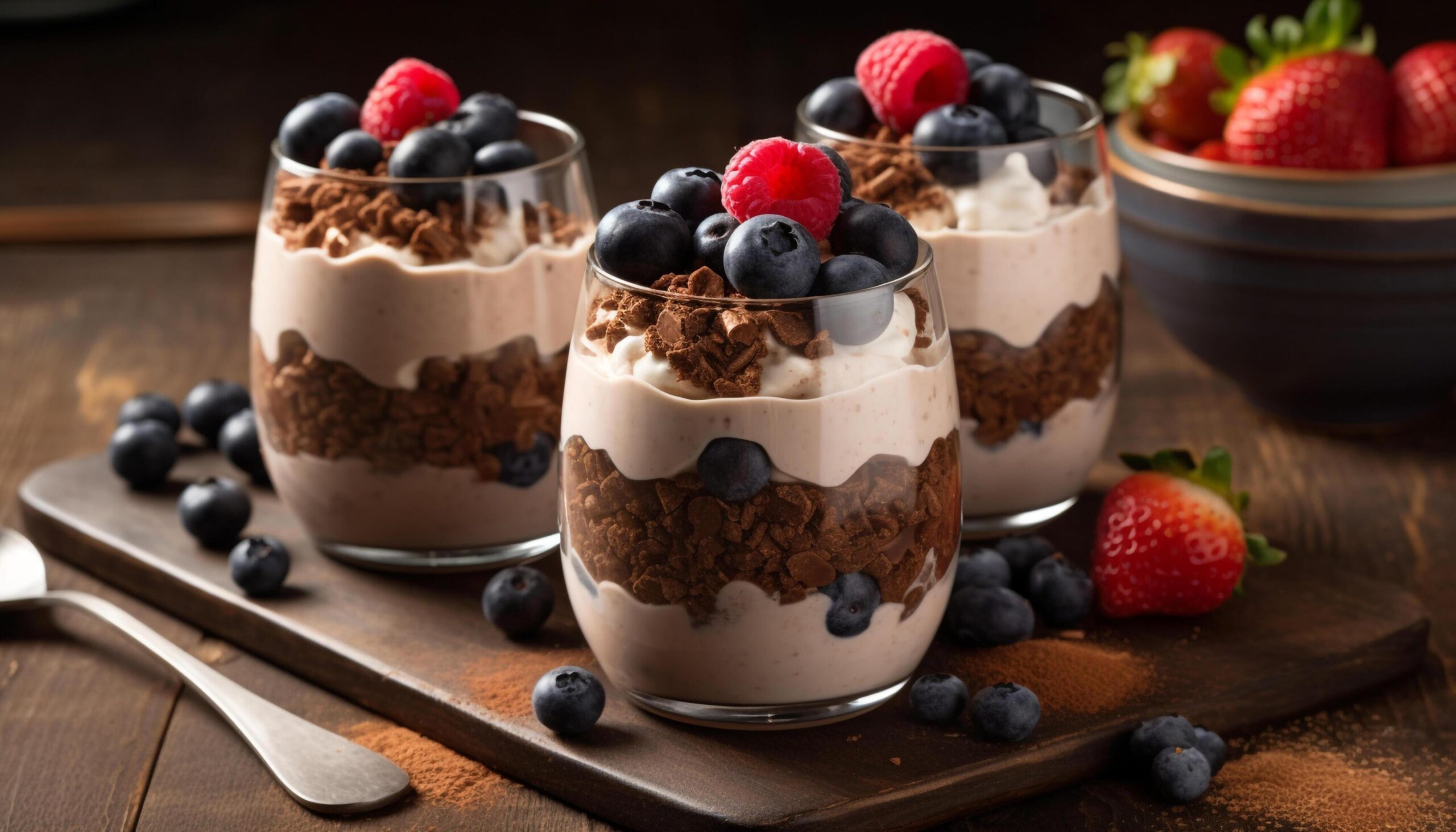 Freshness-and-sweetness-in-a-bowl-of-homemade-berry-parfait-generated-by-ai-free-photo