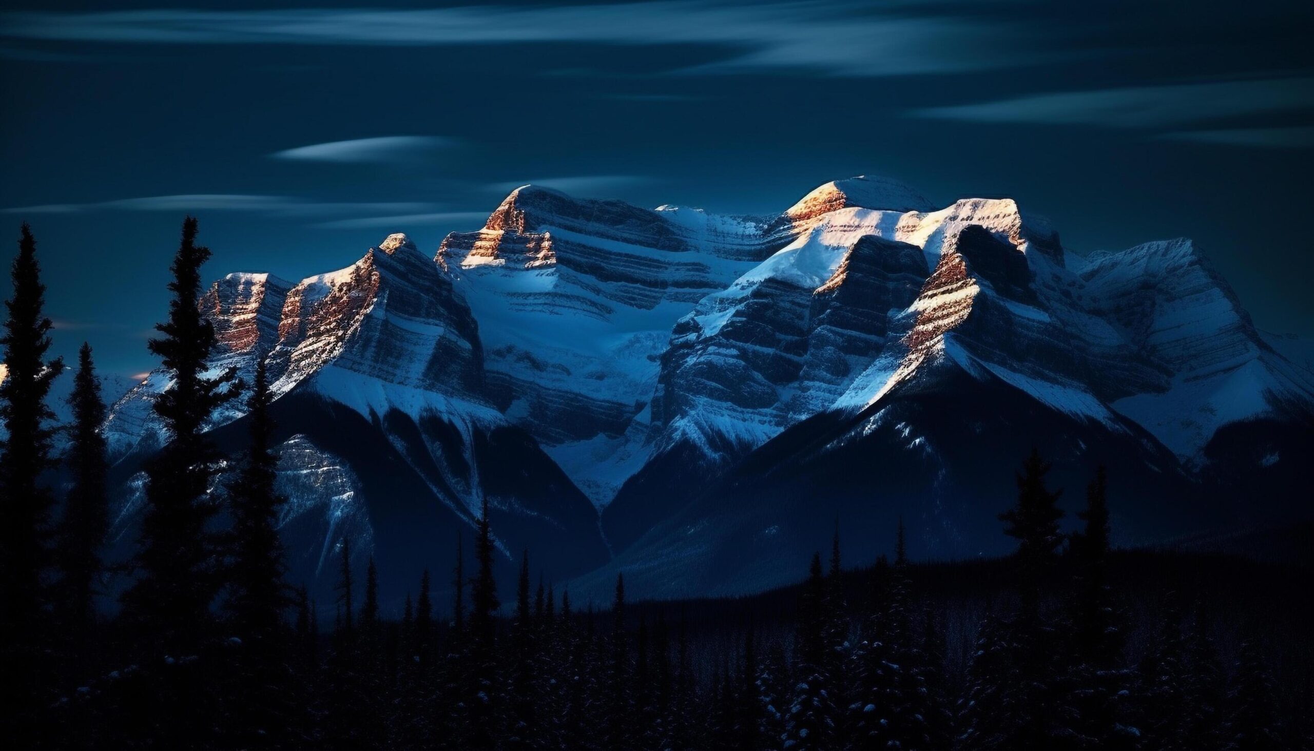 Majestic-mountain-peak-in-alberta-a-tranquil-winter-landscape-generated-by-ai-free-photo