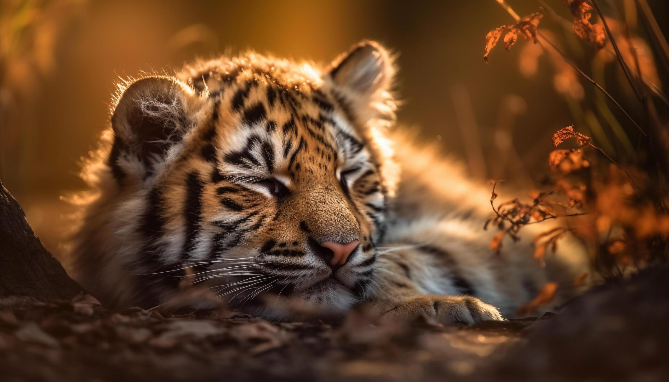 Majestic-tiger-stares-its-striped-fur-a-beauty-in-nature-generated-by-ai-free-photo
