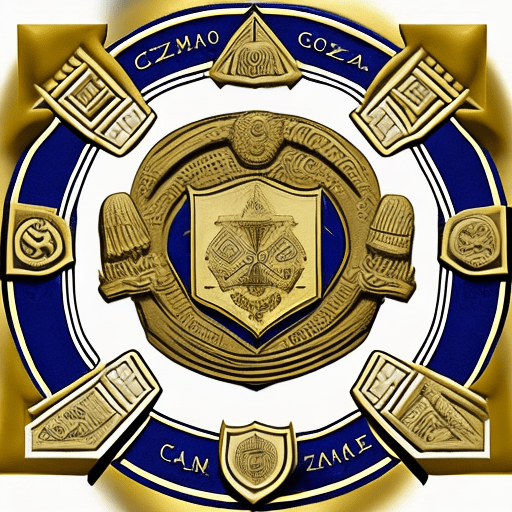 Create a wax seal for the de la cruz martin amillano gomez family. De la cruz martin will appear above and amillano gomez below. The shield will contain symbols of 4 (number four) , trust, respect, and family, and will feature geometric motifs. In the inner area on the left, from top to bottom, the codes will appear: dlc, 1980, mg, 1981. In the inner area on the right, from top to bottom, the codes will appear: ml, 2014, r, 2017. The design will be modern and elegant.