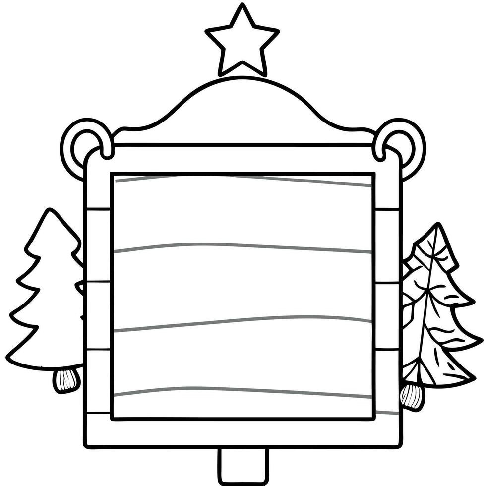 Blank-canvas-christmas-wooden-background-generate-ai-free-vector