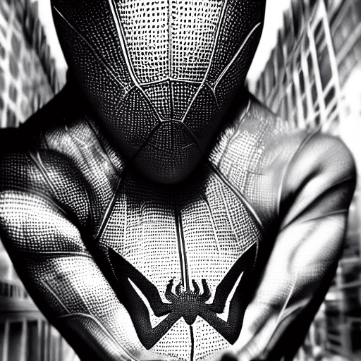 Spiderman is hakan arin, close up portrait photo inspired by annie leibovitz, film, studio lighting, detailed skin, ultra realistic, bokeh, sharp features negative prompt cartoon, 3d, disfigured, bad art, deformed, poorly drawn, extra limbs, close up, b&w, weird colors, blurry, watermark