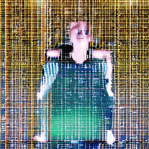 Generate an image of harry potter dancing in a rave at a nightclub