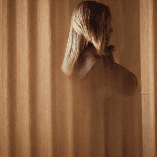 High quality, pullups_goodnites, starnight_pattern, woman, face, blonde hair, standing