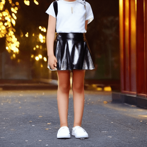 Transparent short hair and short skirt girl made of gold diamonds