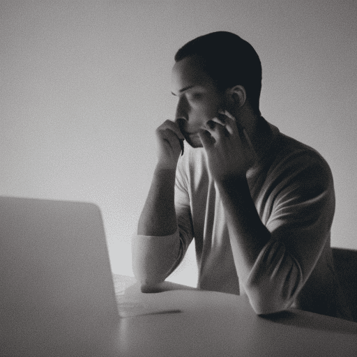 "a melancholic scene of a man staring at his phone, gazing wistfully at the social media profile of a woman he fell in love with from afar. The background is a quiet, dimly lit room, with warm but subdued lighting. The man has a look of deep sadness, his expression reflecting the ache of unreachable love. Outside his window, there’s an expansive view of distant indonesian grasslands at sunset, symbolizing the vast distance between them. The scene captures the man’s longing, as he realizes she is now with someone else and that their age difference is another boundary between them. Soft, somber tones fill the image. " garden, bauhaus furniture and decoration, high ceiling, beige blue salmon pastel palette, interior design magazine, cozy atmosphere; 8k, intricate detail, photorealistic, realistic light, wide angle, kinkfolk photography, a+d architecture