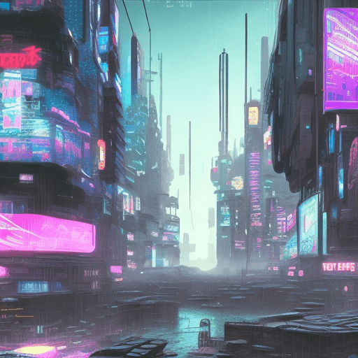 Cyberpunk city