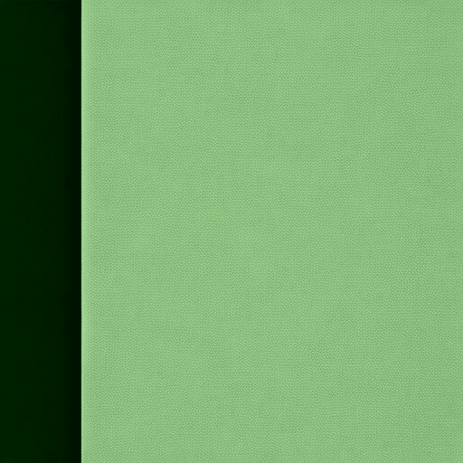 Foreground: flat green line background: black