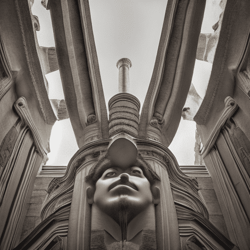 3 headed king ghidorahrealistic light, wide angle, kinkfolk photography, a+d architecture