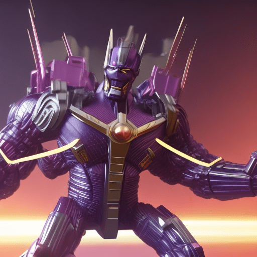 Galactus of marvel, acariciándose la mandibula, 8k, masterpiece, octane render, ray-tracing