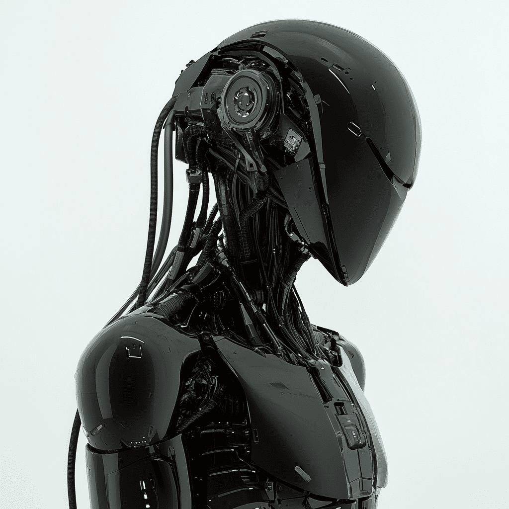 Black robot