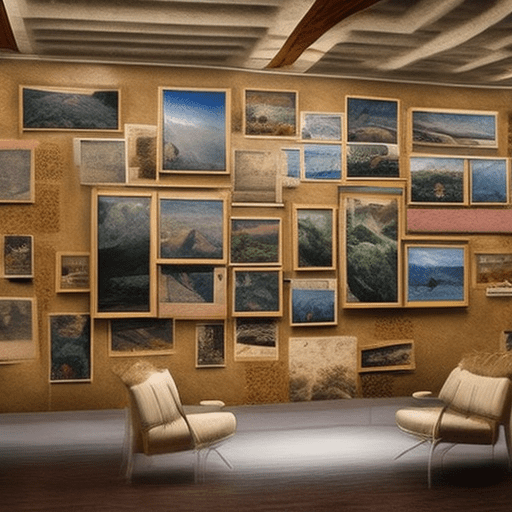Uma sala de pesquisa com quadro de suspeitos com alfinetes
