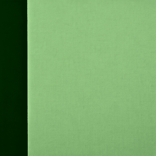 Foreground: horizontal green line background: black