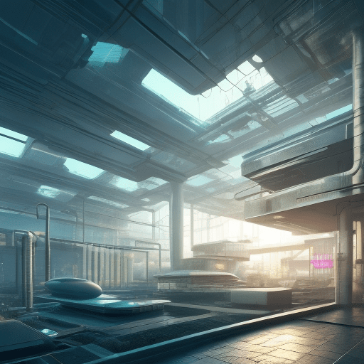 Hyper realistic eye level photo of a cyberpunk century modern style house overlooking the horizon, indirect lighting, raytracing, neon, ad magazine, frank lloyd, eames, mies van der rohe