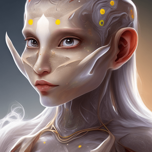 Name: duendá appearance: humanoid species with pointed ears and noses, very similar to humans. Duendá are generally slimmer and smaller than the average human. Their skin is a variety of natural tones, from pale beige to earthy colors. Their eyes are bright, usually in shades of green, blue, and yellow, and they have the ability to perceive a wider range of colors than humans. Special abilities: duendá have exceptionally high levels of comprehension and fast reaction times. They can notice the smallest changes in their environment and react to them faster than most other species. Their enhanced vision allows them not only to see perfectly in the dark, but also to perceive the emotional states of other living beings as shimmers of color. These veils of color, which they refer to as "aura, " are a natural part of the duendá's perception and help them better understand the intentions and feelings of other beings. Culture: the duendá were once a nature-loving people who lived in harmony with the forests of suma. They have a deep spiritual connection to nature and believe that every tree, river and animal has a soul. Their culture is characterized by artistic expression, craftsmanship and philosophical wisdom. Music and dance play a central role, and many of their traditions were passed down through complex dances and songs. Social structure: the duendá lived a loose, egalitarian society in which there was no central government. Decisions were made in council meetings in which wise elders known as "forest wardens" played an advisory role. These communities were based on cooperation and the balance between the needs of the people and nature.