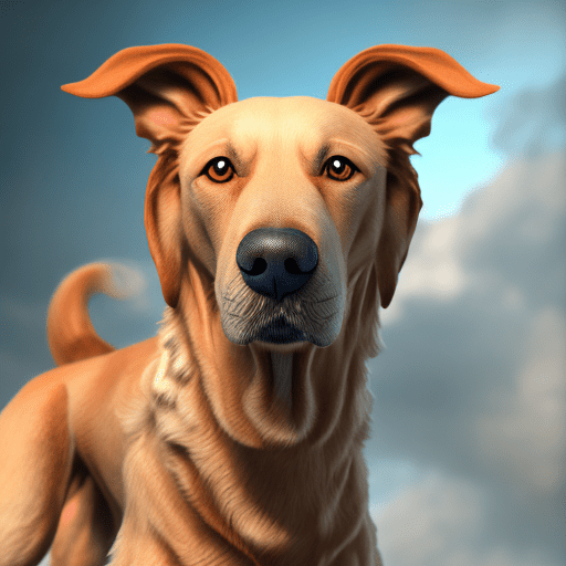 Photo of a ultra realistic dog as salvador dali, front portrait, 4k, hyper realistic, focused, extreme details, unreal engine 5, cinematic, masterpiece, green palette