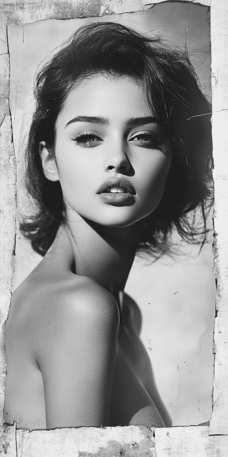 A black and white photo of a woman, in the style of retro photographs --ar 1:2 --personalize yruxpc2 --stylize 750 --v 6. 1