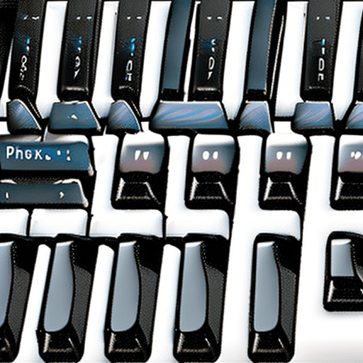 A person sleeping on their computer keyboard, after a night of work, realistic