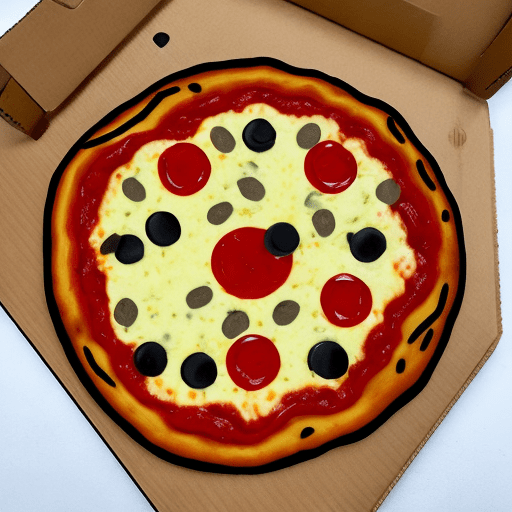 Stickerd 2d pizza