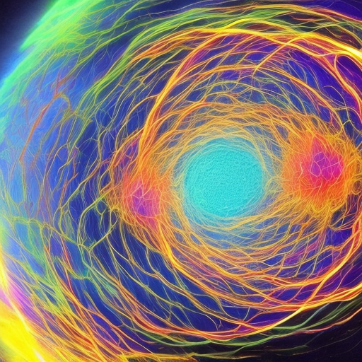 Imagenes realista de los efectos del electromagnetismo