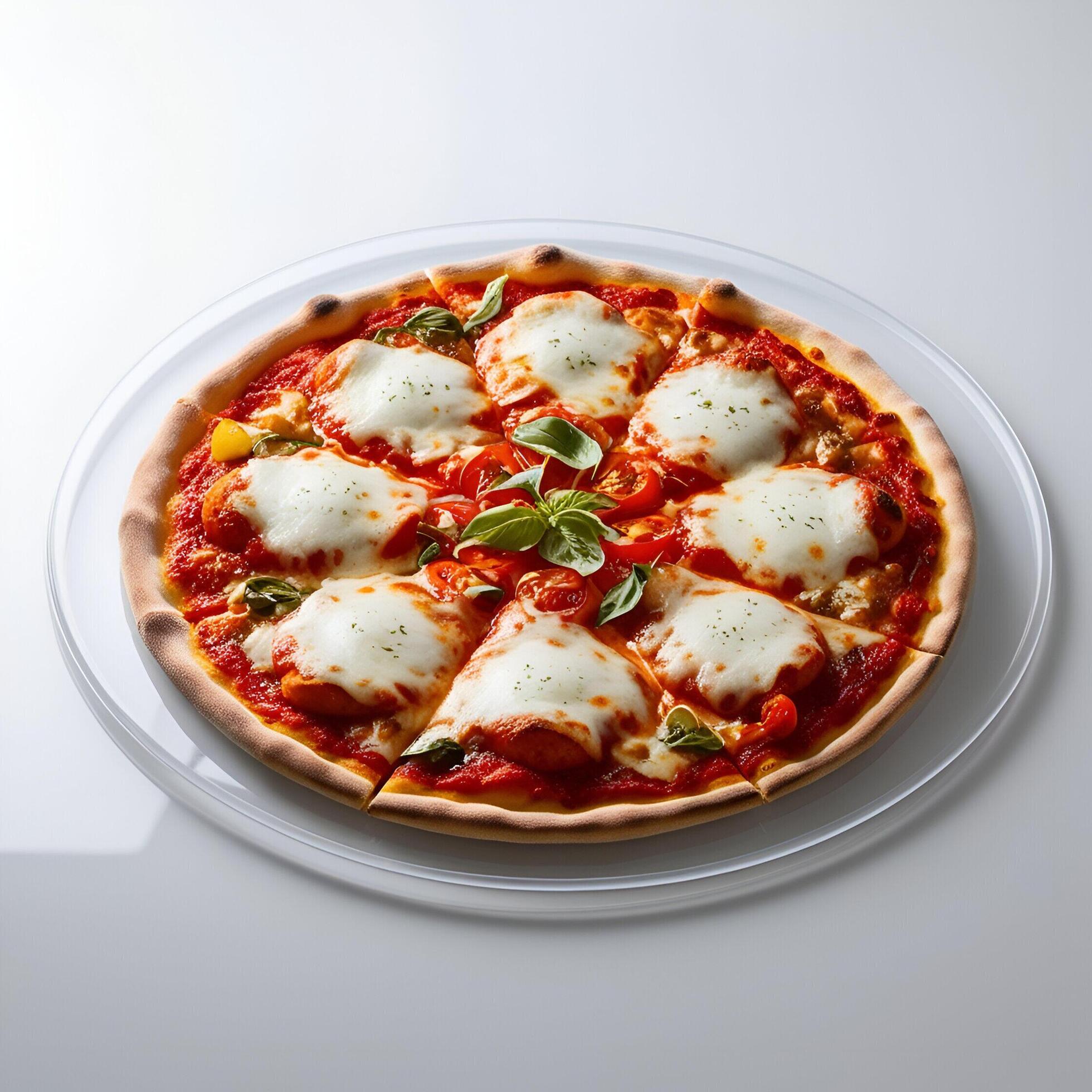 Top-view-on-delicious-pizza-ai-venerated-image-free-photo