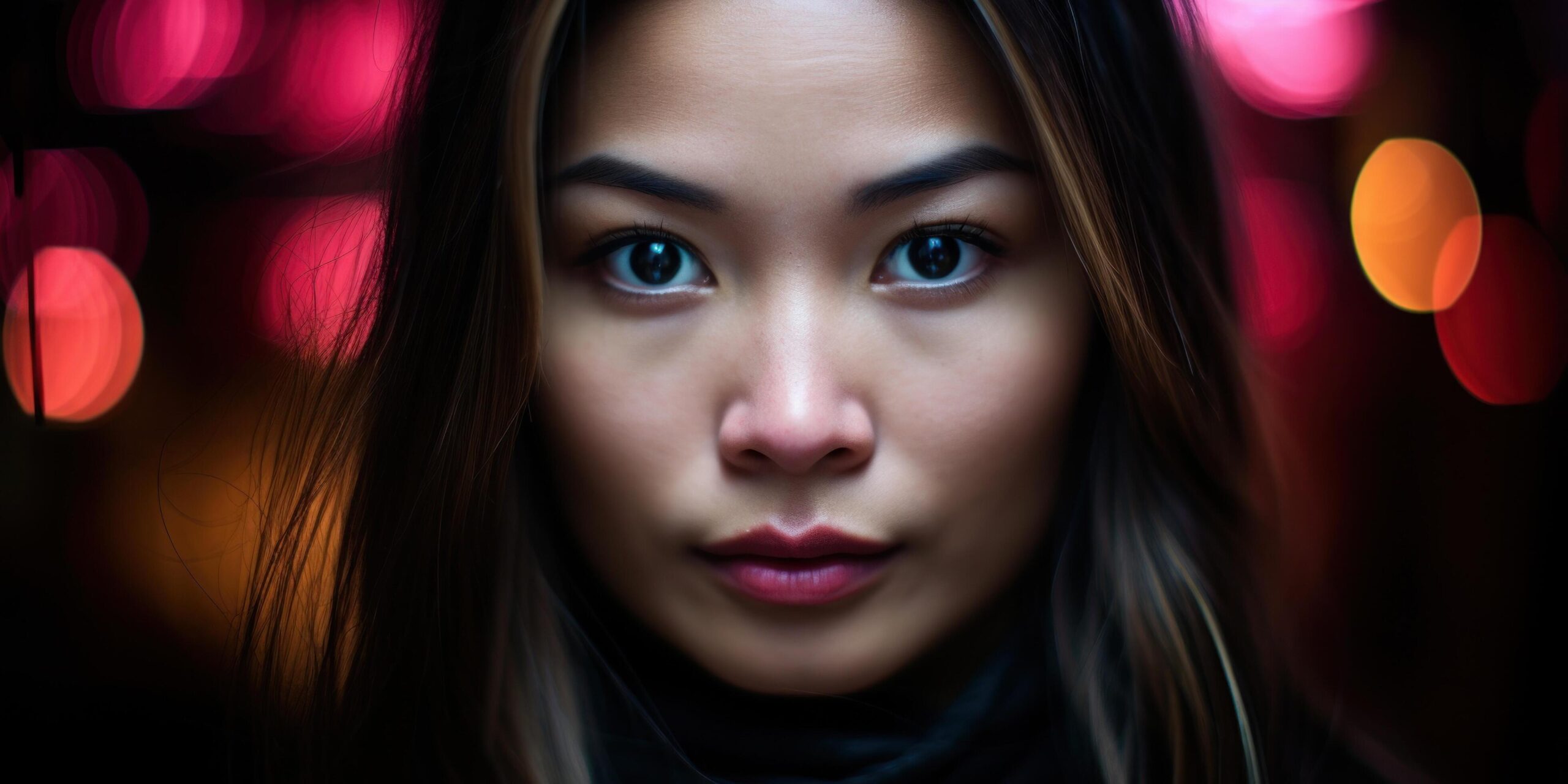 A-close-up-of-a-womans-face-free-photo