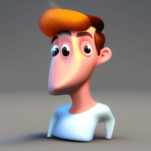 3d image, cute man, in the style of pixar --ar 1:2 --stylize 750